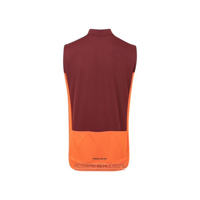 2021 Windweste Pearl Izumi Orange Trikot Kurzarm und Tragerhose